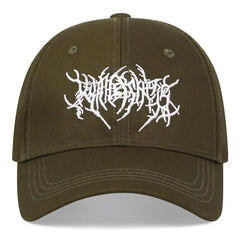 Cotton Embroidered High-Quality Cap Adjustable Unisex Brown