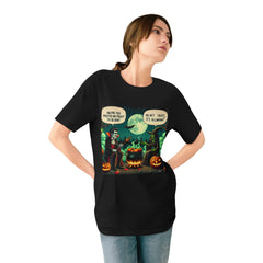 Cotton Halloween T-Shirt Vegan Vampire Under Mystical