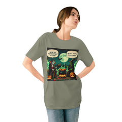 Cotton Halloween T-Shirt Vegan Vampire Under Mystical