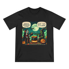 Cotton Halloween T-Shirt Vegan Vampire Under Mystical