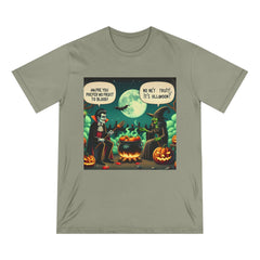 Cotton Halloween T-Shirt Vegan Vampire Under Mystical