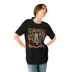 Cotton Halloween T-Shirt Witchs Brew Enchanting Shadows