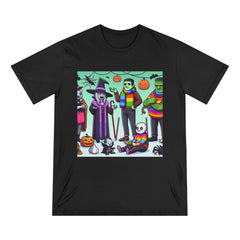 Cotton Halloween T-Shirt with Mystical Twilight Design