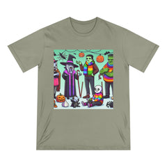 Cotton Halloween T-Shirt with Mystical Twilight Design