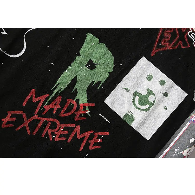 Cotton Harajuku Sweatshirt Oversized Long Sleeve