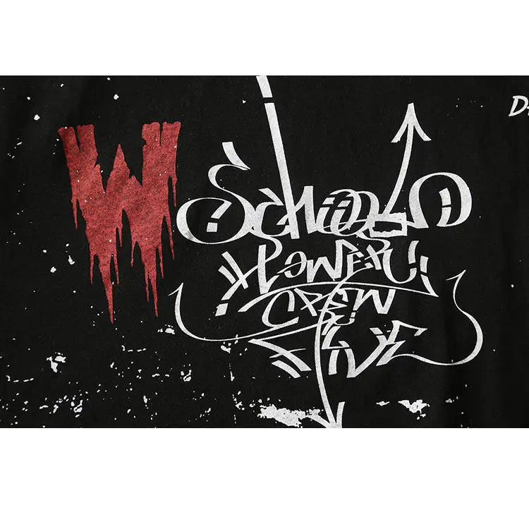 Cotton Harajuku Sweatshirt Oversized Long Sleeve