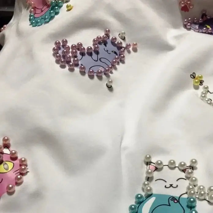 Cotton Ice Cream Cartoon T Shirt for Adults