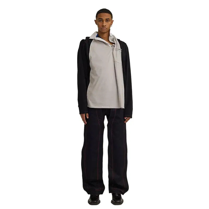 Cotton Irregular Neck Sweatshirt for Everyday Wear