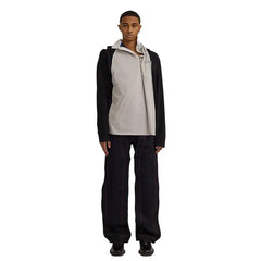 Cotton Irregular Neck Sweatshirt for Everyday Wear