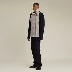 Cotton Irregular Neck Sweatshirt for Everyday Wear