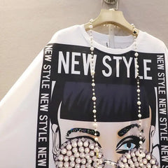 Cotton Kikimax Oversize T Shirt with Short Sleeves 26.8