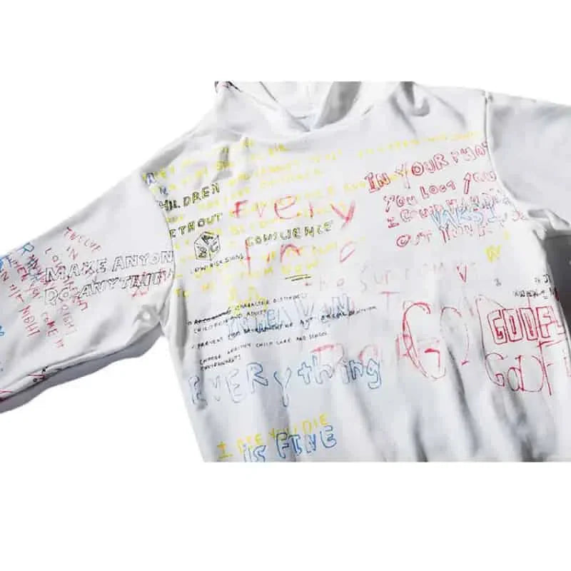 Cotton Letters Urban Wear Hoodie