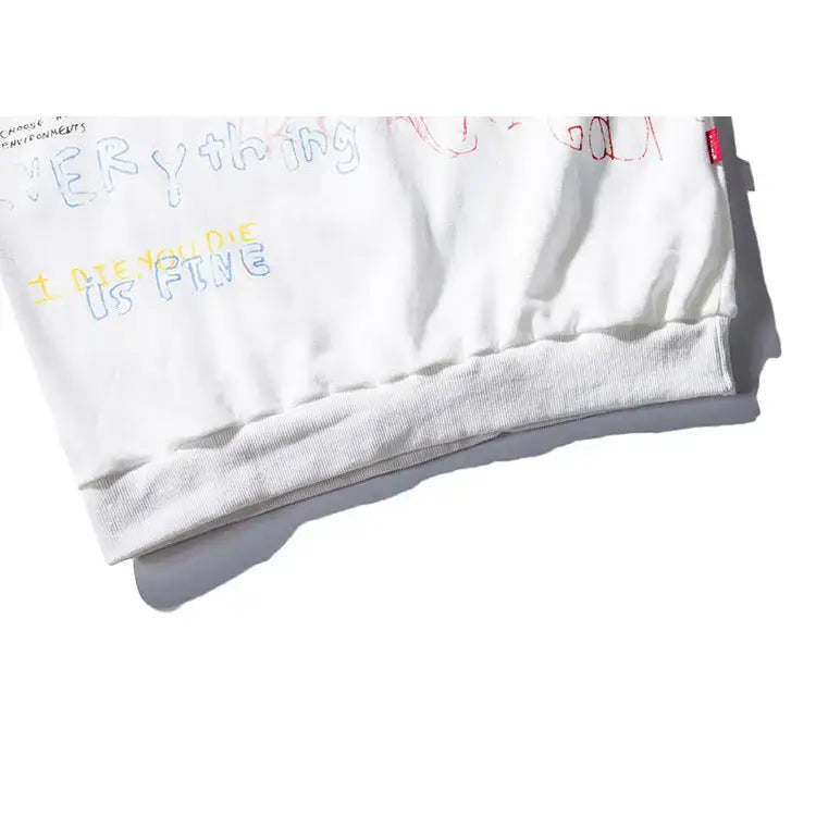 Cotton Letters Urban Wear Hoodie