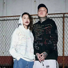 Cotton Letters Urban Wear Hoodie