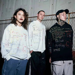 Cotton Letters Urban Wear Hoodie