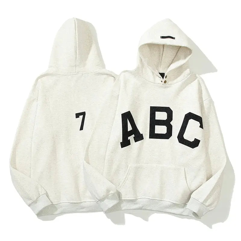 Cotton Lonely Place Stranger Graffiti Hoodie White / M