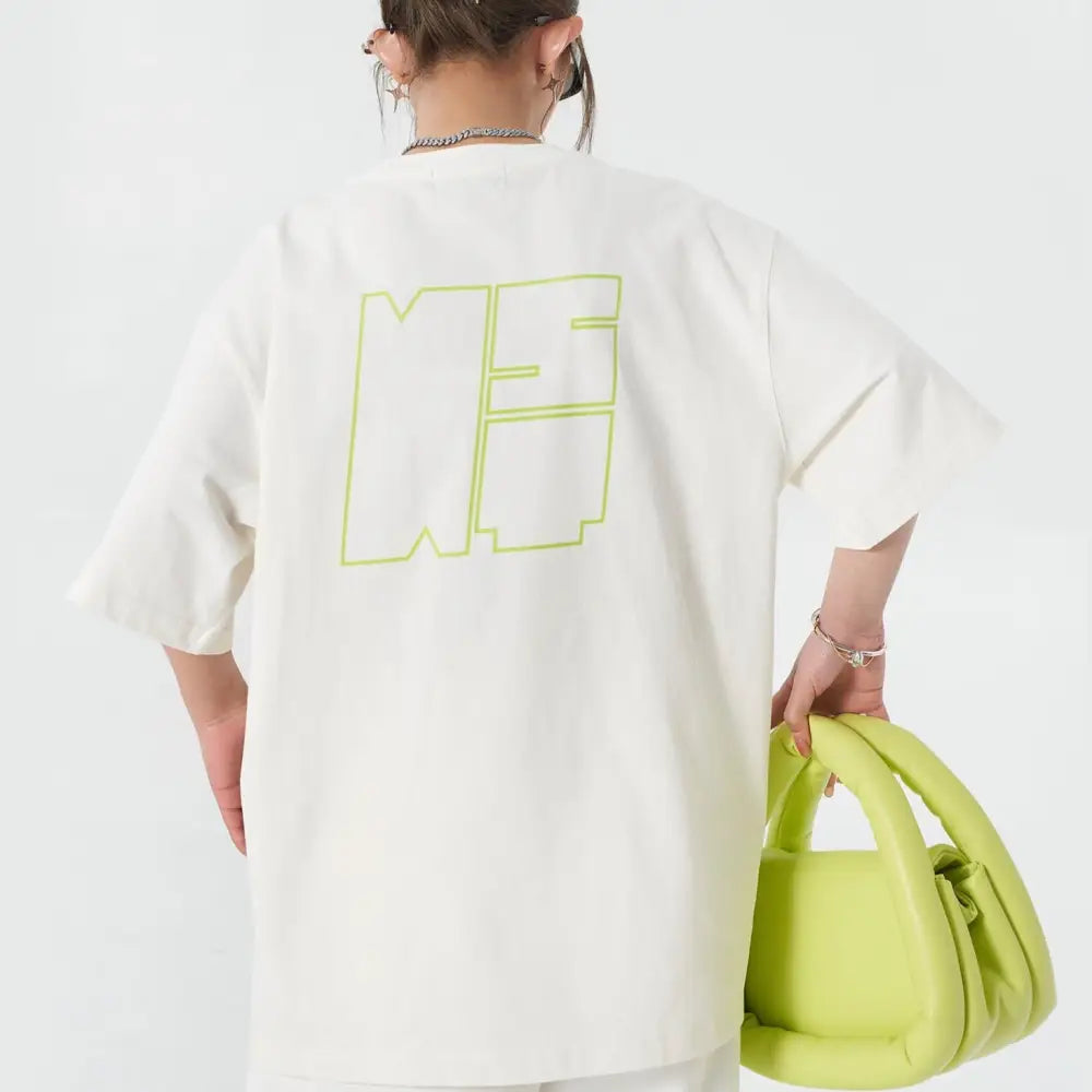 Cotton Loose Fit Nstnew Start Short Sleeve T Shirt