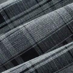 Cotton Plaid Pattern Vintage Blazer with Notched Collar