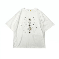 Cotton Planetary Alignment Oversize T Shirt