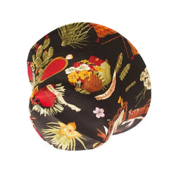 Cotton Polyester Flower Pattern Bucket Hat 56-58 cm