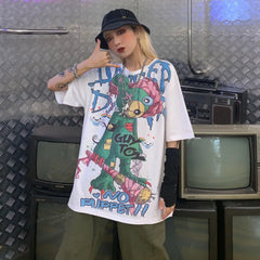 Cotton Polyester Guy Toy Puppet Oversized T-Shirt