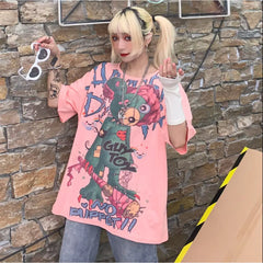 Cotton Polyester Guy Toy Puppet Oversized T-Shirt