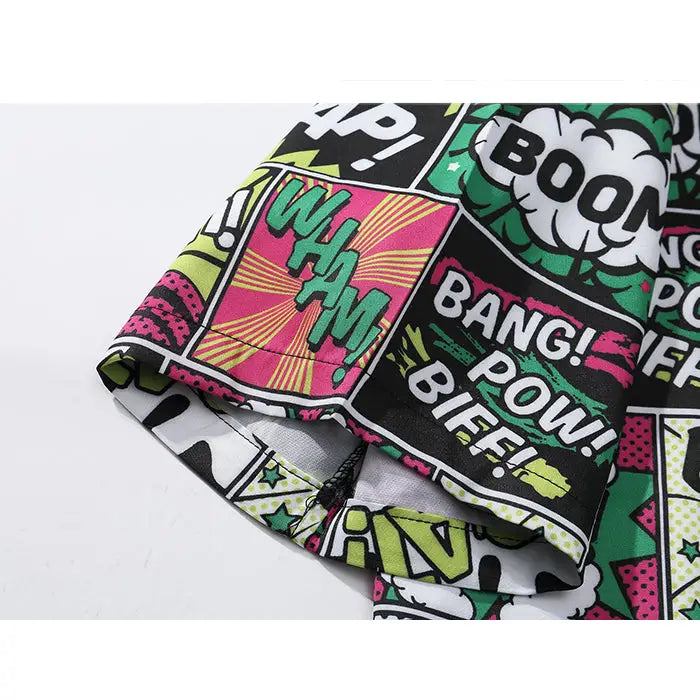 Cotton Poplin Short Sleeve Shirt Easy Fit