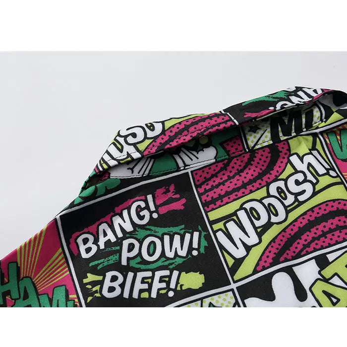 Cotton Poplin Short Sleeve Shirt Easy Fit