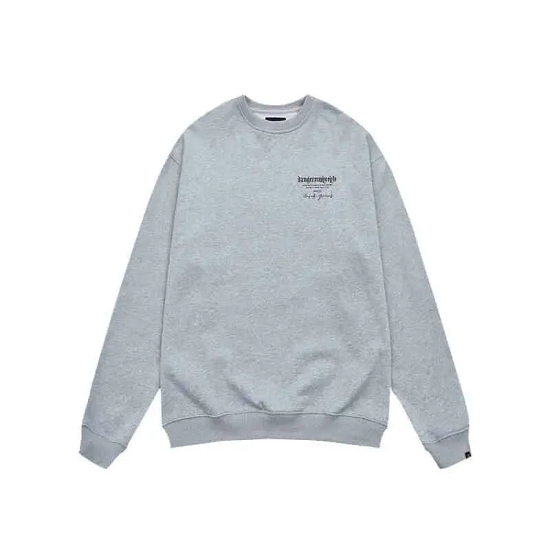 Cotton Pullover Crew Neck Sweatshirt