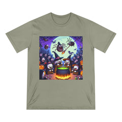 Cotton T-Shirt Classic Spooky Portrayal Witches Cook-off