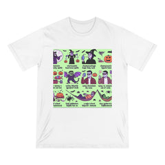 Cotton T Shirt Enchantingly Eerie Halloween Meme Style