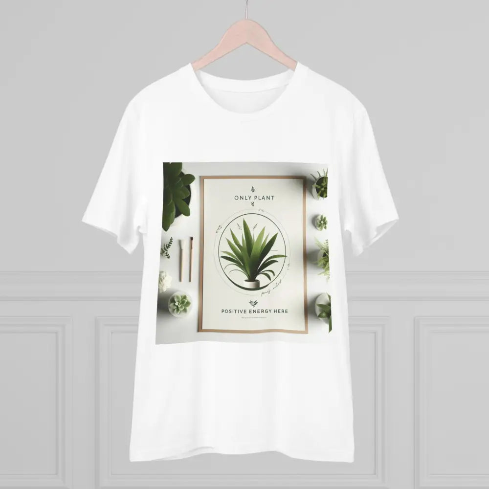 Cotton T-Shirt Plant-Positive Energy Design