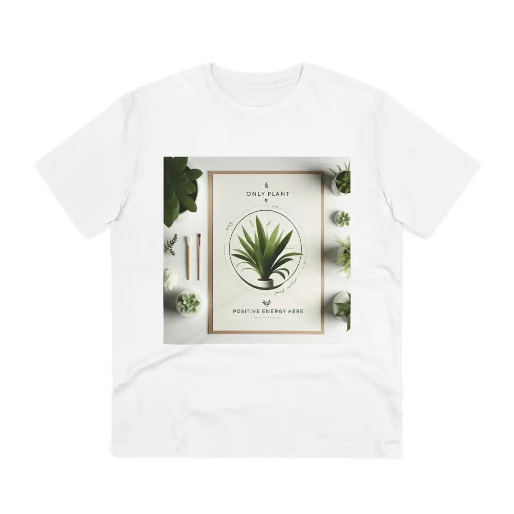 Cotton T-Shirt Plant-Positive Energy Design