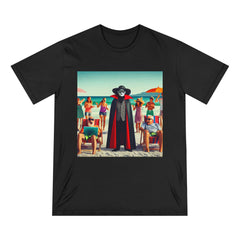 Cotton T-Shirt Sun-Phobic Vampire Aesthetic Clothing Black