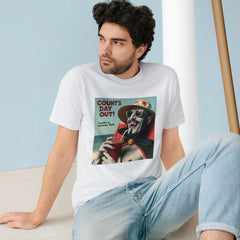 Cotton T-Shirt Universal Terror Vampire Design