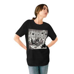 Cotton T-Shirt with Whimsical Fear Fables Halloween Design