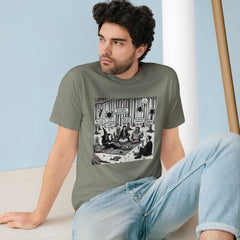 Cotton T-Shirt with Whimsical Fear Fables Halloween Design