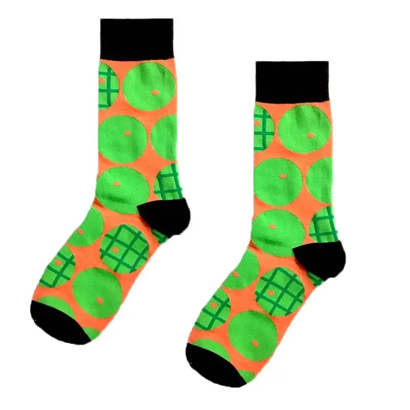 Creative Colorful Socks - Green / One Size