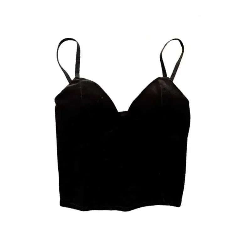 Crescent Moon Butterfly Backless Slim Camis Tank Top A / S