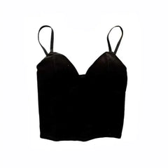 Crescent Moon, Butterfly Backless Slim Camis Tank-Top