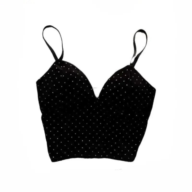 Crescent Moon Butterfly Backless Slim Camis Tank Top D / S