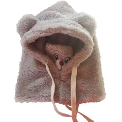 Cute Bear Winter Warm Balaclava