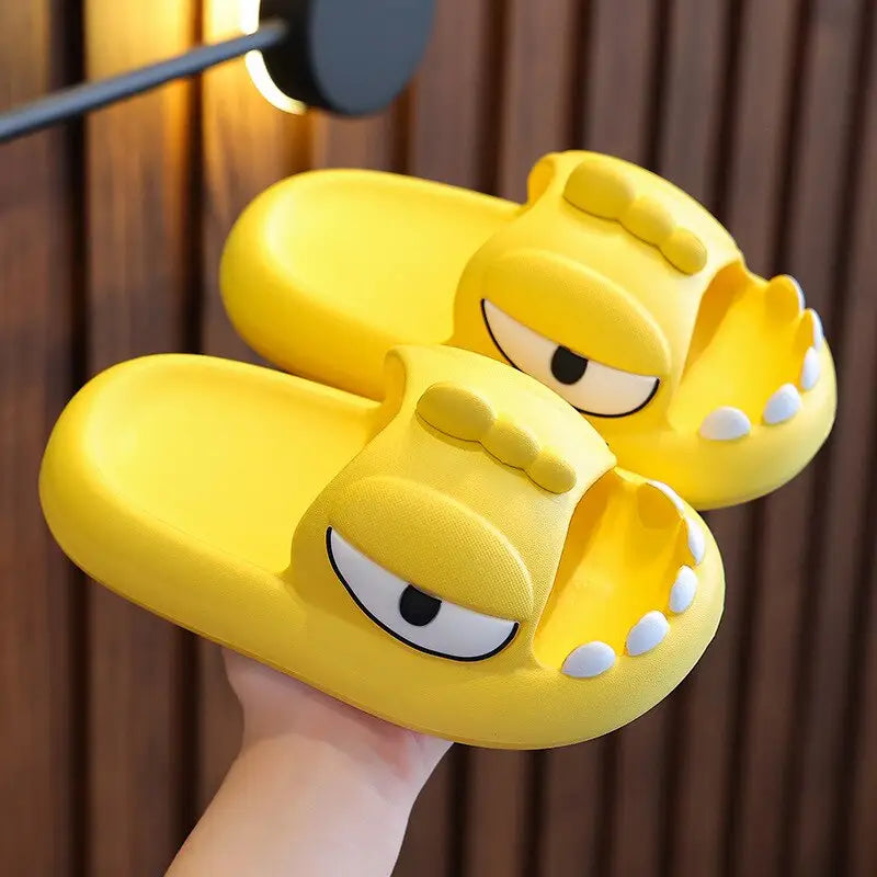Cute Cartoon Monster Slippers