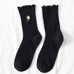 Cute Daisy Flower Socks