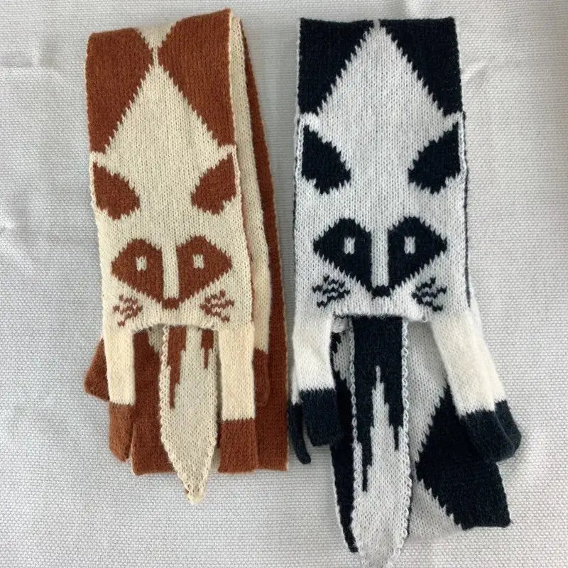 Cute Fox Comfortable Wrap Scarf