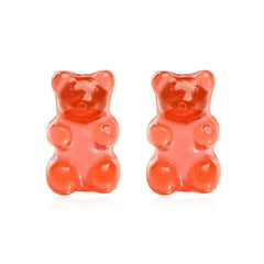 Cute Jelly Bear Stud Earrings