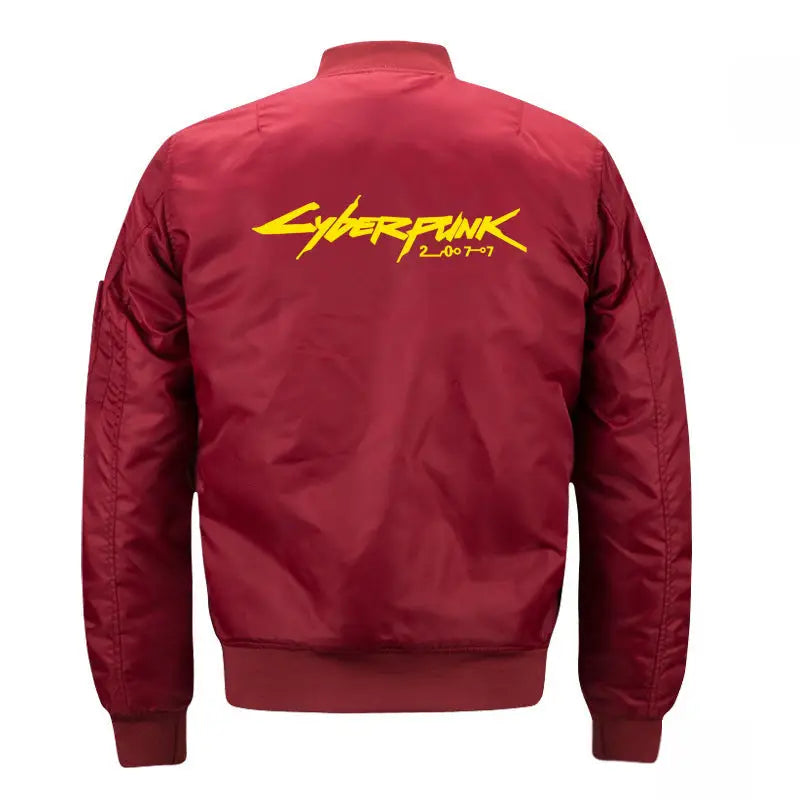 Cyberpunk 2077 Samurai Bomber Jacket II / Red / M