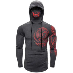 Cyberpunk Ninja Sweatshirt Hooded