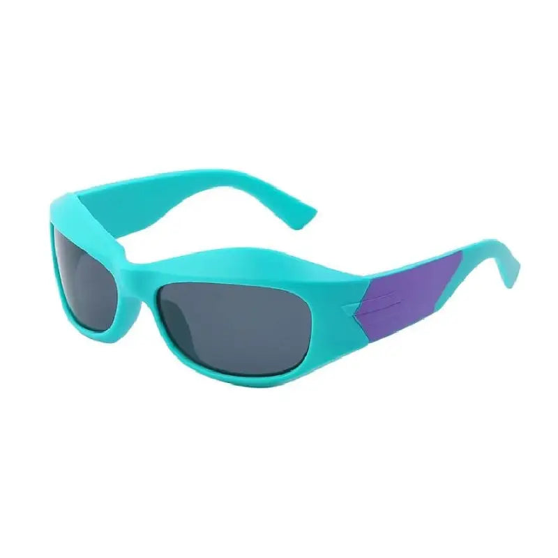 Cyberpunk Sport Sunglasses UV400 Mirror Polycarbonate Frame