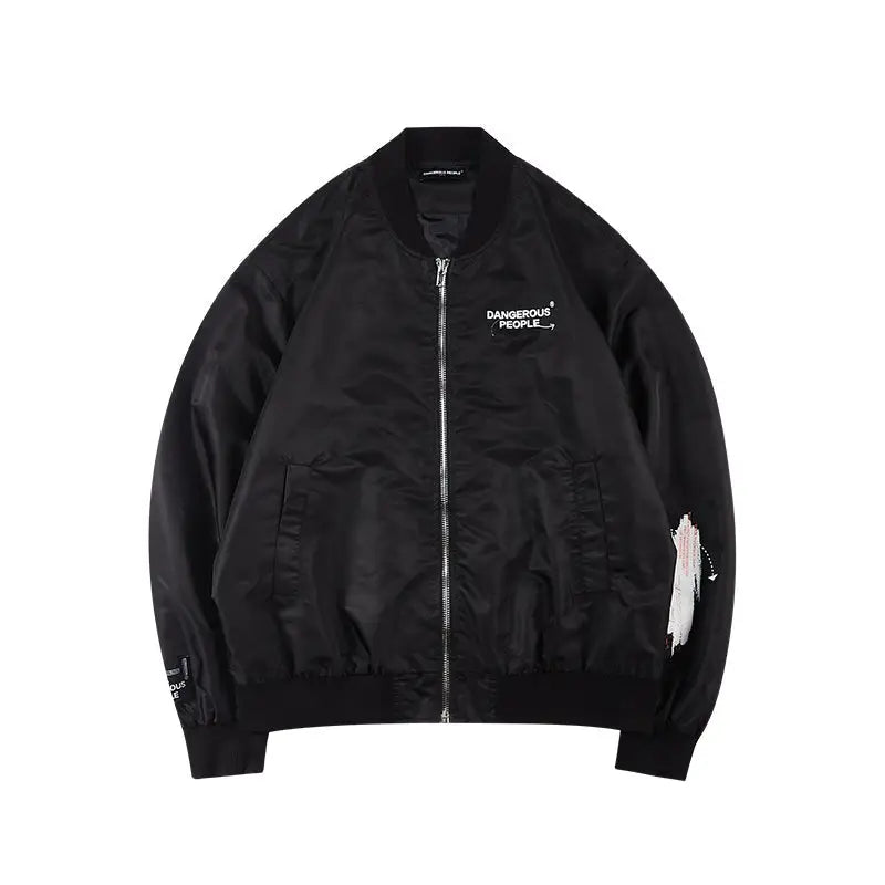 Dangerous People Loose Jacket for Men Black / S
